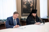 Санкт-Петербургская духовная академия заключила соглашение о сотрудничестве с Всероссийским обществом охраны памятников истории и культуры