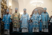 В Раифском Богородицком монастыре молитвенно отметили праздник Грузинской иконы Божией Матери и 30-летие возрождения обители