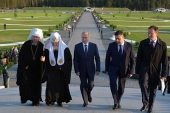 Președintele Rusiei, Vladimir Putin, și Sanctitatea Sa Patriarhul Chiril au luat parte la inaugurarea complexului comemorativ „Cneazul Alexandru Nevski cu oștitrea sa” pe malul lacului Ciudskoe