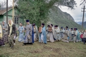 Первая за сто лет Литургия совершена на территории разрушенной Троицкой обители в сочинском поселке Монастырь