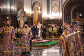 Slujirea Patriarhului de sărăbătoarea Înălțării Crucii Domnului în Catedrala „Hristos Mântuitorul”