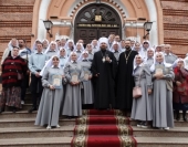 Посвящение новых сестер милосердия состоялось в Екатерининском соборе Краснодара