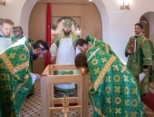 В день празднования памяти преподобного Сергия Радонежского в городе Саратове освящен храм в честь святого