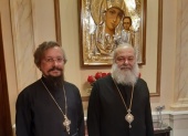 Блаженнейший Патриарх Антиохийский Иоанн X встретился с представителем Патриарха Московского и всея Руси