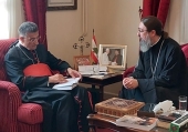 The Maronite Patriarch met with the rector of the Russian Orthodox Church's Representation in Lebanon