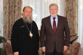 Глава Казахстанского митрополичьего округа встретился с послом России в Казахстане