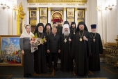Участники церковных торжеств в Казани встретились с президентом Татарстана