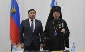 Епископ Корейский Феофан удостоен высшей государственной награды Республики Тыва