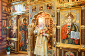 Slujirea Patriarhului în Duminica a 21-a după Cincizecime la schitul „Sfântul Alexandru Nevski”