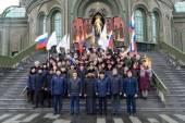 Ответственный секретарь Синодального комитета по взаимодействию с казачеством принял участие в церемонии посвящения студентов-казаков
