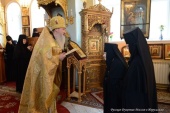 В Горненском монастыре в Иерусалиме молитвенно отметили 90-летие почетной настоятельницы обители игумении Георгии (Щукиной)