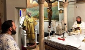Ιεράρχης της Ουκρανικής Ορθοδόξου Εκκλησίας τέλεσε τη Θεία Λειτουργία στην Κέρκυρα