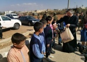 Representation of the Russian Church takes part in a humanitarian action in Syrian Bosra