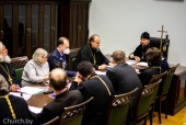 Патриарший экзарх всея Беларуси возглавил заседание Ученого совета Минской духовной академии