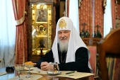 His Holiness Patriarch Kirill congratulated on his 75th birthday by inter-Christian organizations and international charities