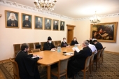 Митрополит Волоколамский Иларион возглавил рабочее совещание, посвященное реставрации Покровского храма в Рубцове