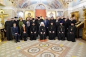 Патриарший экзарх всея Беларуси возглавил торжества по случаю актового дня Минской духовной академии