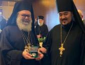 Ο εφημέριος του ναού της Ρωσικής Εκκλησίας στα ΗΑΕ συναντήθηκε με τον Μακαριώτατο Πατριάρχη Αντιοχείας Ιωάννη Ι᾽