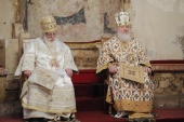 Вітання Святішого Патріарха Кирила Предстоятелю Грузинської Православної Церкви з річницею інтронізації