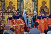 В Екатеринбурге молитвенно отметили день памяти небесной покровительницы города
