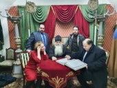 Президент Российской академии архитектуры и строительных наук Дмитрий Швидковский посетил Вознесенский Печерский монастырь