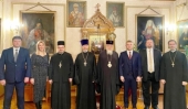 Primate of the Polish Orthodox Church receives in audience the DECR vice-chairman and a delegation of the Foundation for Support of Christian Culture and Heritage