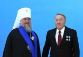 Митрополит Астанайский Александр удостоен высшей государственной награды Республики Казахстан