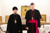 В Минске прошла встреча Патриаршего экзарха всея Беларуси и Апостольского нунция в Республике Беларусь