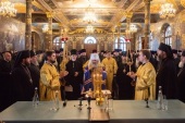 Блаженнейший митрополит Онуфрий возглавил епархиальное собрание духовенства Киевской епархии