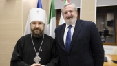 Metropolitan Hilarion of Volokolamsk meets with Governor of Apulia
