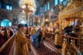 Блаженніший митрополит Онуфрій очолив урочистості престольного свята у Миколаївському соборі Покровського монастиря міста Києва