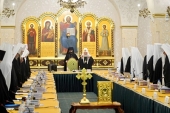 Ο Αγιώτατος Πατριάρχης Κύριλλος προήδρευσε της κοινής συνεδρίας της Ιεράς Συνόδου και του Ανώτατου Εκκλησιαστικού Συμβουλίου της Ρωσικής Ορθοδόξου Εκκλησίας