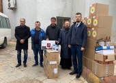 При участии Русской Православной Церкви сирийские дети с инвалидностью получили подарки