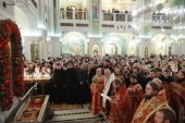 В Сретенском ставропигиальном монастыре г. Москвы молитвенно почтили память священномученика Илариона, архиепископа Верейского