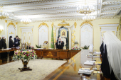 His Holiness Patriarch Kirill presides over the last session of the Holy Synod in 2021