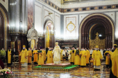 Te-Deum-ul cu prilejul anului nou în Catedrala „Hristos Mântuitorul”