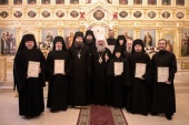 Насельники Раифской обители Казанской епархии получили свидетельства об окончании монашеских богословских курсов