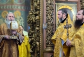 Председатель Синодального отдела по монастырям и монашеству возглавил престольные торжества Высоко-Петровского ставропигиального монастыря