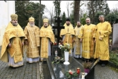 В Праге почтили память Блаженнейшего Митрополита Чешских земель и Словакии Дорофея в 22-ю годовщину преставления архипастыря