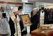 Архиереи Белорусского экзархата посетили Лунинецкую центральную районную больницу