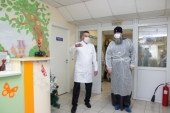 Глава Новосибирской митрополии посетил Центр паллиативной помощи