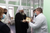 Глава Новосибирской митрополии освятил стационар дневного пребывания для паллиативных больных в Новосибирске