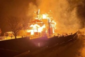 Сгорел храм Сошествия Святого Духа в Черновицко-Буковинской епархии