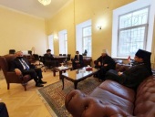 Ο πατριαρχικός έξαρχος Αφρικής συναντήθηκε με τον πρέσβη της Αιγύπτου στη Ρωσία