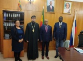 Secretary for inter-Christian relations meets with Extraordinary and Plenipotentiary Ambassador of Ethiopia to Russia