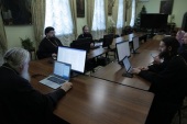 В Издательском Совете состоялось очередное заседание рабочей группы по кодификации акафистов