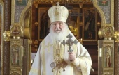 În Duminica Vameșului și a Fariseului Sanctitatea Sa Patriarhul Chiril a săvârșit Dumnezeiasca Liturghie la schitul „Sfântul Alexandru Nevski”