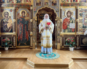 Slujirea Patriarhului în Duminica Vameșului și a Fariseului la schitul „Sfântul Alexandru Nevski”