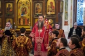 В день памяти основателя Нижнего Новгорода глава Нижегородской митрополии совершил Литургию в Александро-Невском кафедральном соборе