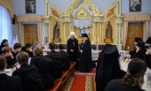 Председатель Синодального отдела по благотворительности встретился с духовенством Псковской митрополии